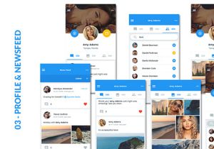 Insta Mobile Apps Free UI Kit