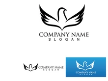 Pigeon Bird Logo Vector Icon V3