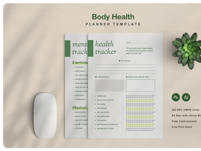 Body Healthy Planner
