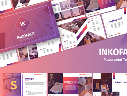 Inkofart - Multi Purpose Powerpoint Template
