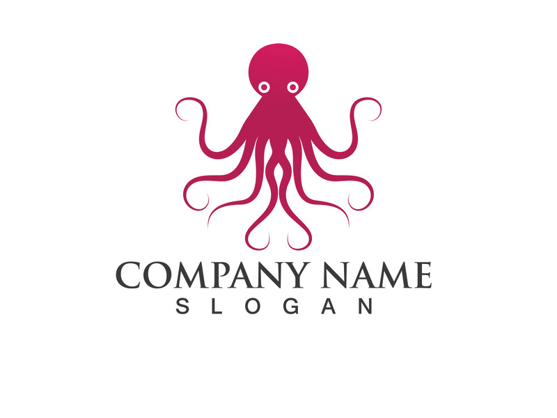 Octopus Logo & Business Card Template - The Design Love