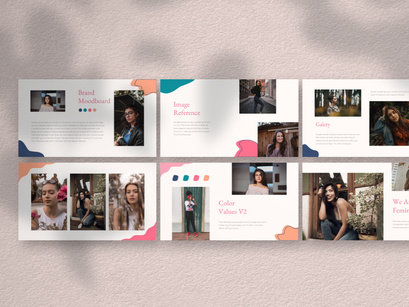 Feminim Brand Google Slide Template