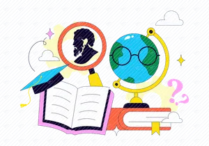 10 World Philosophy Day Vector Illustration