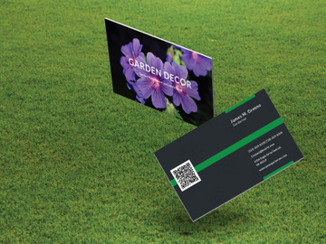 Garden Decor Business Card preview picture