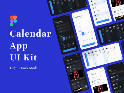 Calendar App UI Kit