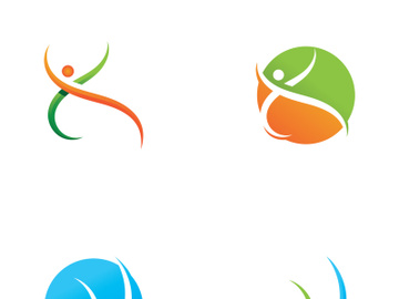 people Healthy Life Logo template vector icon preview picture