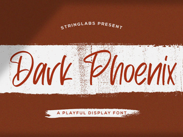 Dark Phoenix - Playful Display Font preview picture