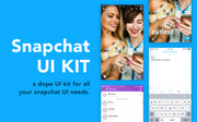 Snapchat UI Kit