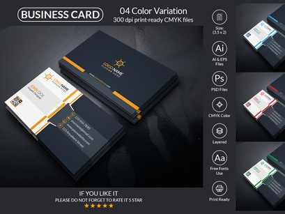 Creative Business Card Design Template