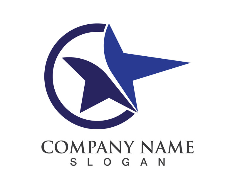 star vector icon illustration design template