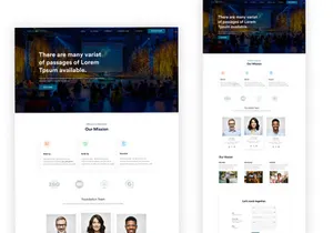 4 In 1 Event Landing Pages