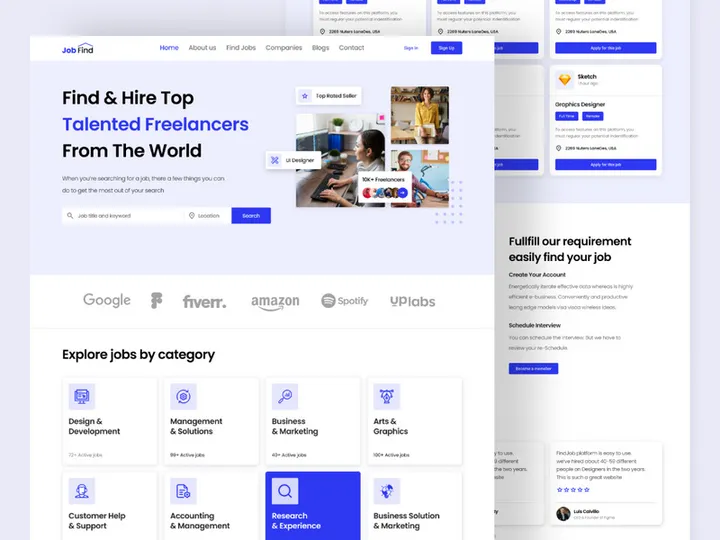 Job Board Landing Page