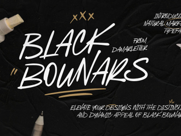 Black Bounars Natural Marker preview picture