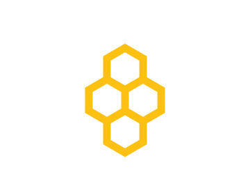 Bee icon design illustration preview picture