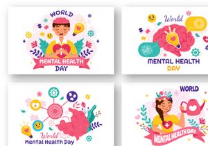 12 World Mental Health Day Illustration