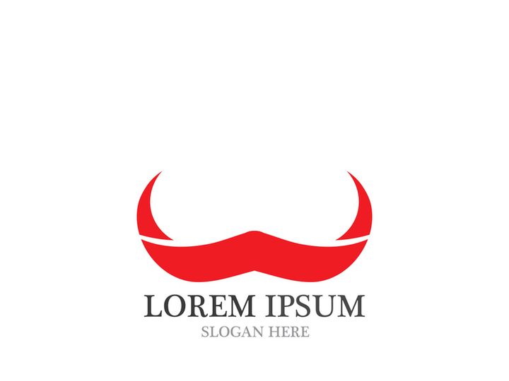 Bull horn logo and symbols template icons app