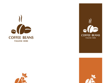 Premium coffee bean logo design. preview picture