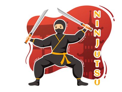 8 Ninjutsu Ninja Shinobi Illustration