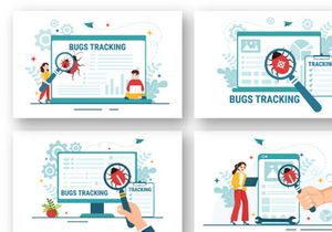 11 Mobile Phone Bug Tracking Illustration