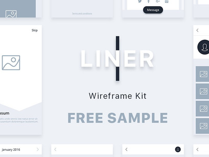 Liner Wireframe Kit Free Sample