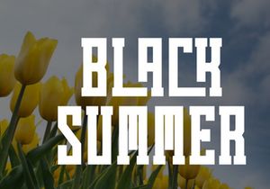 Summer Flower - Vintage Slab Serif