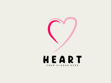 Heart Logo, Love Design, Valentine's Day preview picture