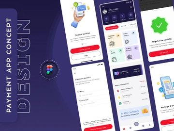 Payment App UI Concept Design preview picture