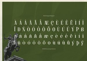Davenor | Display Serif Font