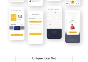 Door Drop - Figma food delivery UI Kit