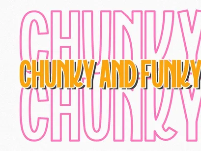 Remember - Chunky Display Font