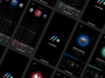 Radio/Podcast App UI Kit preview picture