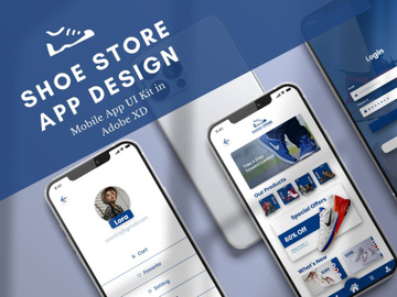 Shoes Store App Design preview picture