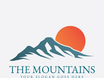 Mountain logo preview picture