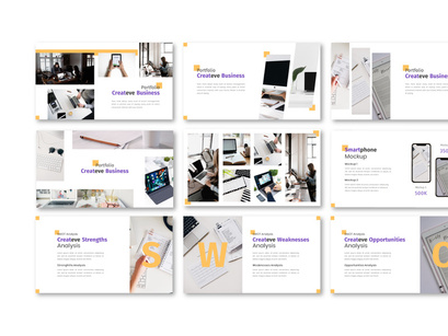 Createve Business Powerpoint Template