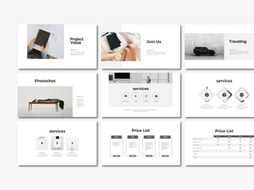 Frontier - PowerPoint Template preview picture