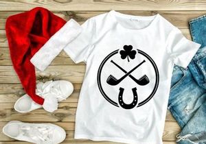 Irish Luck Symbols Emblem