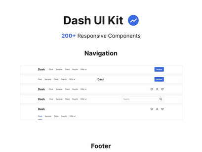 Dash UI Kit - Light