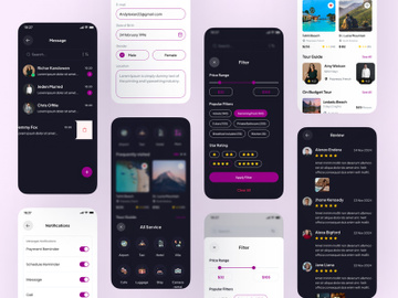 Travel Minimalist UI Kit preview picture