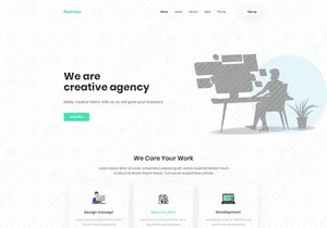 Rarver - Agency Template UI KIT