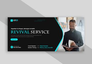 Revival Conference Service Facebook Cover Ver-4