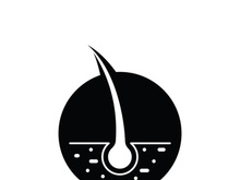 style haircut icon illustration