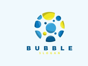 Bubble Logo, Beautiful Bubble Vector, Design Inspiration Element preview picture