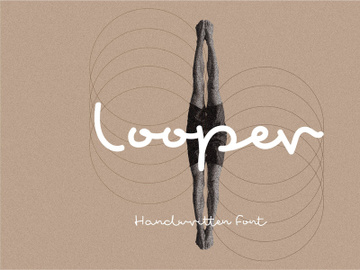 Looper font preview picture