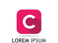Modern colorful C letter initial logo.
