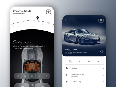 Car Controller App UI