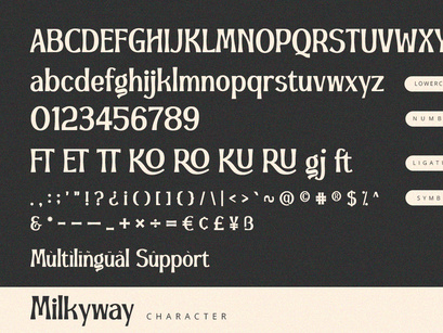 Milkyway - Serif Display