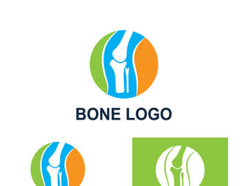 Bone logo design.logo for nursing, medical, orthopedic. preview picture