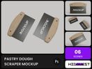 Pastry Dough Scraper Mockup