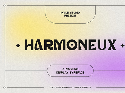 Harmoneux | Modern Display