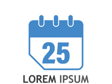 Calendar logo design.